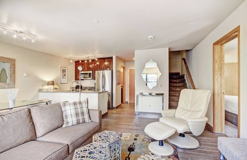 Historic District Condo | Luminous 2Br 2Ba - Steps to Snowy Fun & Main St by RedAwning