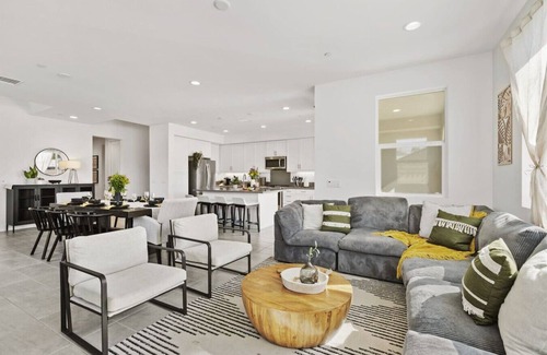 Indio House | Luxe Lakefront Villa: Saltwater Pool, Spa & Games