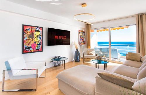 Cap d'Ail Apartment | Luxueux - Terrasse vue mer - Parking privé - BO