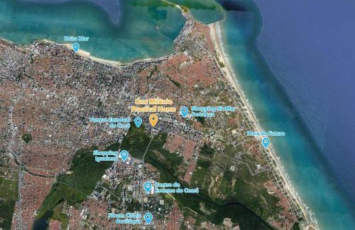 Coco Apartment | Luxuoso e Moderno Studio One Milenio no Cocó