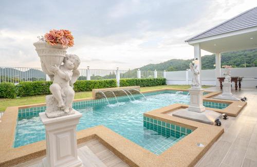 Nong Kae Villa | Luxurious 4-Bedroom Pool Villa Best Mountain Views