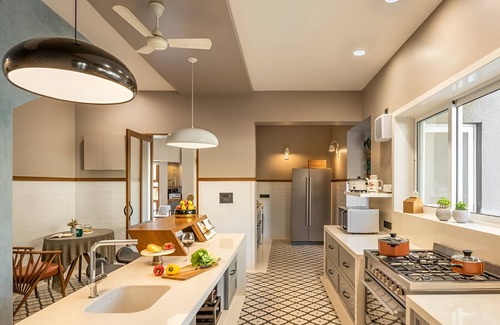 Pilerne Villa | Luxurious 4BHK Private Villa,Pool, Gym, Office, Lounge, Complimentary Breakfast