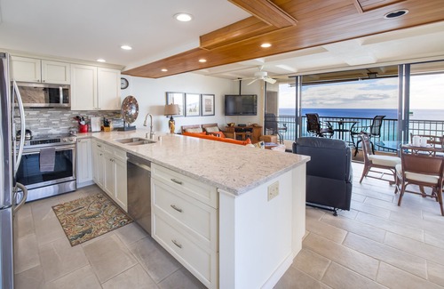 Makaha Condo | Luxurious corner condo, totally updated Stunning views on wrap around lanai !