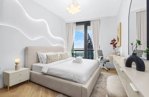 Downtown Dubai Apartment | Luxury 2BR w/Skyline and Sea Views, Near Burj Khalifa & Dubai Mall