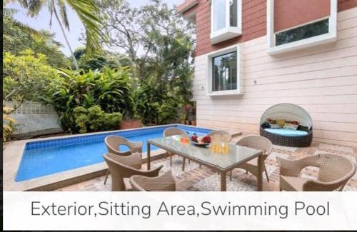 Nerul Villa | Luxury 3BHK Villa With Private Pool in Candolim