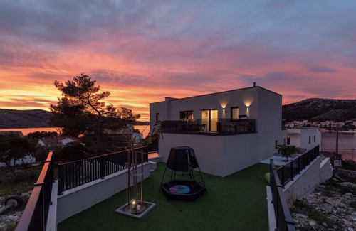 Seget Vranjica Villa | Luxury and modern Villa Mia mare by sea side area with Sea view In Croatia