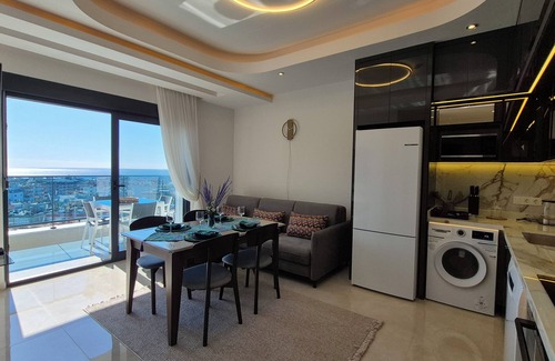 Alanya Apartment | Luxury apartment with panoramic sea view emerald