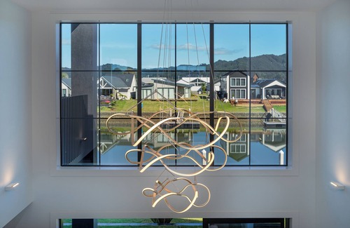 Whitianga House | Luxury Canal Front Holiday Home with Private Jetty and Breathtaking Views