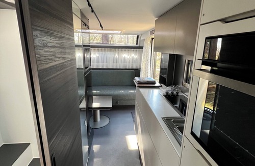 Luetow House | Luxury caravan 4 with whirlpool directly on the Achterwasser -holiday homes island Usedom