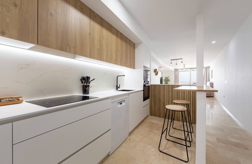 Carboneras Apartment | Luxury Duplex Apartment with Sea Views, Shared Pool and Air Conditioning