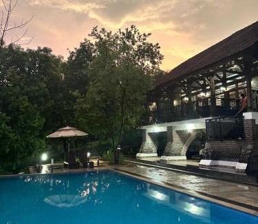 Suryamal Villa | Luxury farm villa with pool near Mumbai