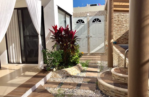 Puerto Juarez House | LUXURY HOUSE WITH PRIVATE SWIMMING POOL, AND GRILL.NEAR THE BEACH