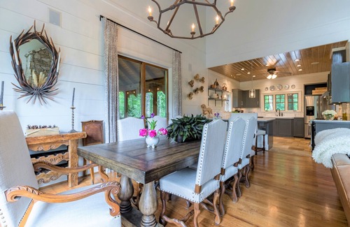 Cashiers House | Luxury Mountain Home with wonderful view of Whiteside mountain and hot tub !