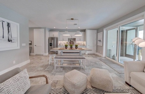 Marineland Acres House | Luxury Ocean View Home with Pool & Spa steps to the beach, fenced yard