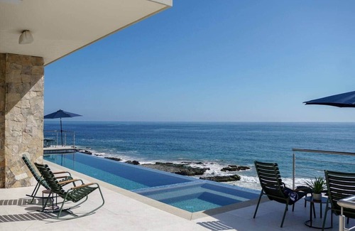 El Pescadero House | Luxury Oceanfront Villa Pool Spa Secluded Beach