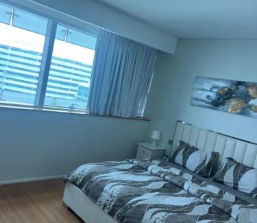 Al Raha Beach Apartment | Luxury private sea view room