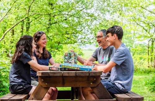 Acton Scott Cabin | Luxury Safari Tent with Hot Tub