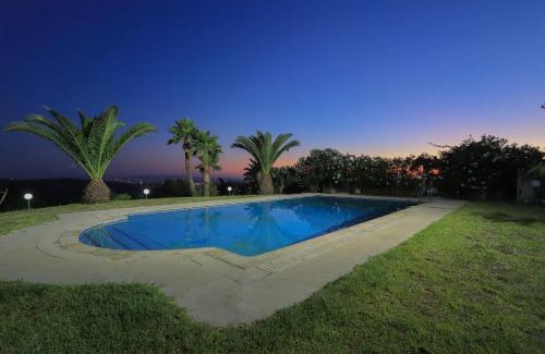 Al Bahraoyine Villa | Luxury Villa 4-Bedroom Estate with Panoramic Tanger Bay Sea View, Private Pool, Garden