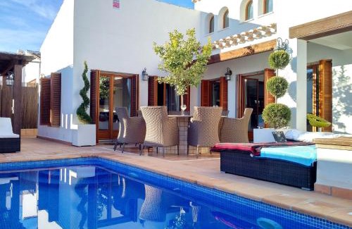 Caserio Los Tarquinos Villa | Luxury Villa on El Valle Golf Resort, Sauna, Hot Tub, Heated Pool.