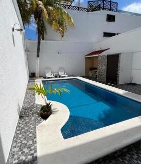 S.M. 57 House | Magnífica casa con alberca privada a 10 min del mar