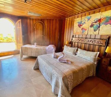 La Cabrera Ski Chalet | Magnífico Castillo privado, elevado en la roca