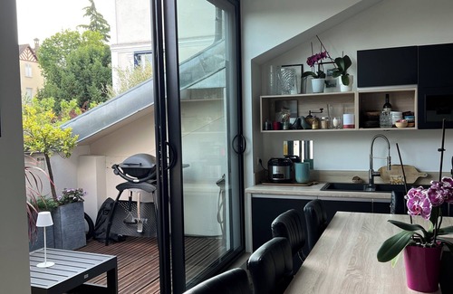 Suresnes Apartment | Magnifique Loft Avec Terrasses à 10 min de Paris