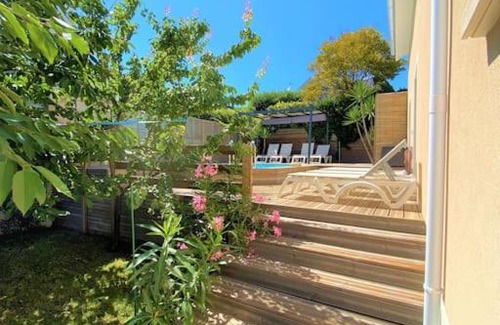 Cros-de-Cagnes Villa | Maison avec piscine et parking à 1,3km des plages