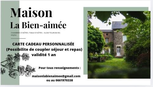 Montrevault-sur-Evre Bed & Breakfast | Maison d'hôtes La bien-Aimée
