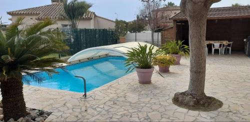 Claira House | Maison de vacances avec 4 chambres-Piscine-Clim-WiFi