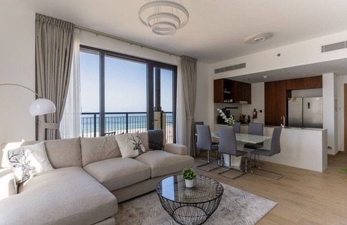Dubai Production City Apartment | MAJESTIC PORT DE LA MER STUNNING SEA VIEW-LE PONT-Jumeirah1-Dubai