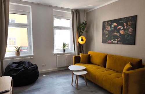 Gera Apartment | maremar - Apartments am Ferberturm - Luxus Boxspringbett - Küche - Arbeitsplatz - WLAN