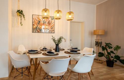 Gera Apartment | maremar - Ideal für Familien - Boxspringbett - Zentral - vollausgestattete Küche - Waschtrockner - Spielecke