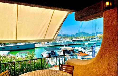 Port Cogolin Apartment | MarinesAppartement-Yachts view, 100m Beach, Fiber Wifi High speed