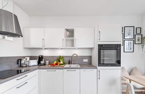 Bockholm House | Meerliebe - sea view, roof terrace, infrared sauna, shower, e-charging station