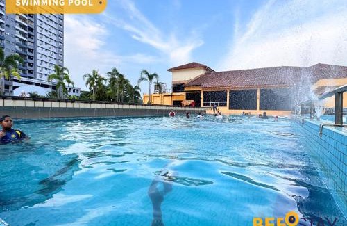 Alor Gajah Apartment | Melaka D'savoy Afamosa Resort for 12PAX Pool View