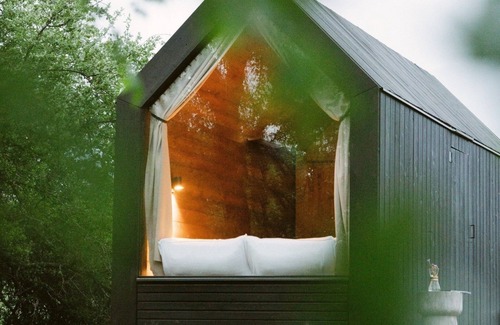 Round Mountain Cabin | Mesquite Cabin at NowHere