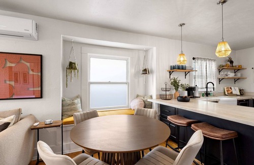 Normal Heights Apartment | Mid-City 2BR Retreat: Firepit Nights +Free Parking