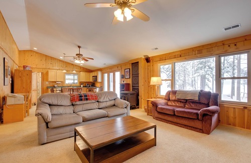 Minocqua Cabin | Minocqua Lakefront Cabin w/Deck