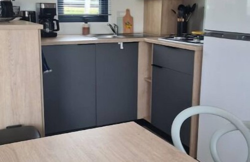 Equihen-Plage House | Mobil home Sea view Swimming pool - Camping Equihen plage