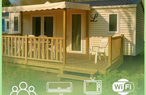 Ivry-la-Bataille Other | Mobilhomes 6 & 4 pers à Ivry La Bataille Clim TV Wifi terrasse & confort Paris Eure Gestion