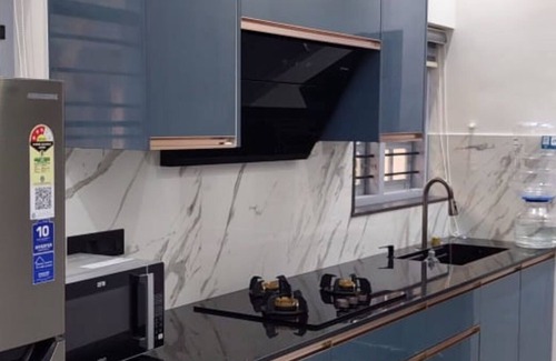 Changanacherry House | Modern and stylish newly built house in quiet environment.