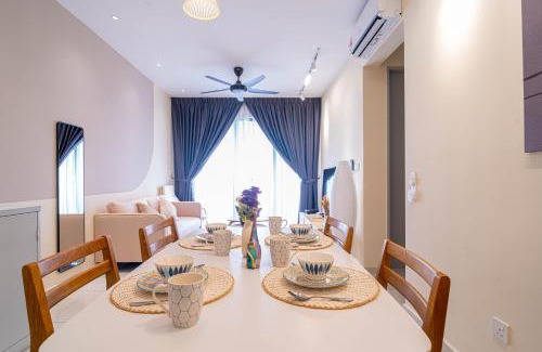 Taman P Ramlee Apartment | Modern Cozy Stay at Kenwingston Platz Kuala Lumpur Gombak