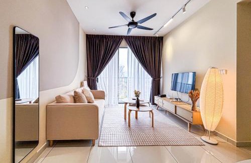 Taman P Ramlee Apartment | Modern Cozy Stay at Kenwingston Platz Kuala Lumpur Gombak