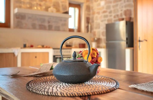 Dol Villa | Modern expression of a traditional Hvar stone house amidst sunny nature.