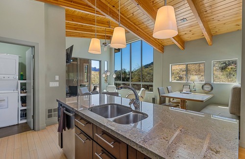 Sedona House | Modern Masterpiece with Paint Red Rock Views in Oak Creek Canyon near Slide Rock