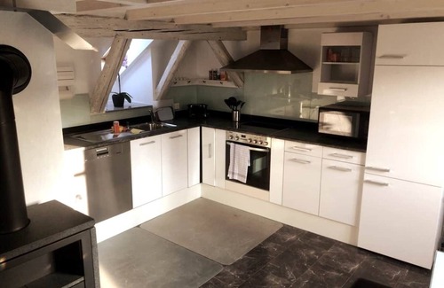 Kenzingen Apartment | Modern top floor apartment - 15 minutes from Europa Park