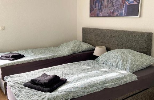 Loehne Apartment | Modernes Apartment in zentraler Lage für bis zu 4 Personen