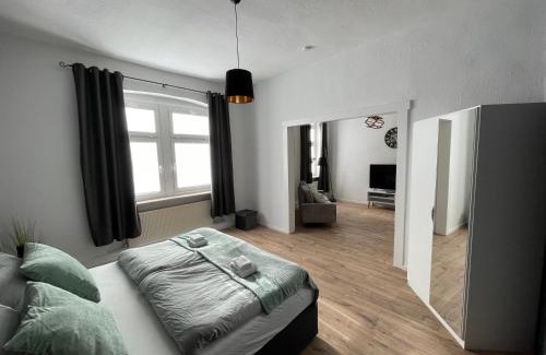 Meuselwitz House | Modernes, großes City Appartement 95 qm