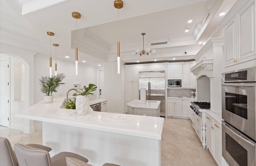 North Miami Beach House | Movie theatre, Elevator Beach Mansion