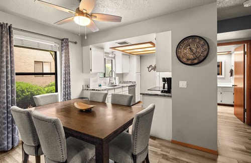 Oak Creek Condo | Myrinn – Near Red Rock Trails, Vortex & Patio
